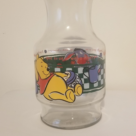 Anchor Hocking Winnie the Pooh pitcher - Picture 1 of 2